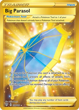 Big Parasol (Secret) (199/189) - SWSH03 Darkness Ablaze Holofoil