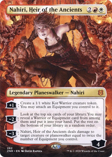 Nahiri, Heir of the Ancients (Borderless) [ZNR] - Near Mint