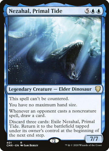 Nezahal, Primal Tide - 401 - (Commander Legends)