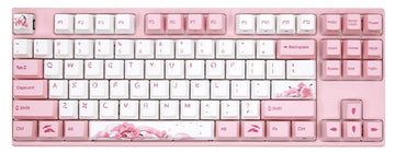Varmilo VPM87 Sakura R2 TKL White LED EC Keyboard