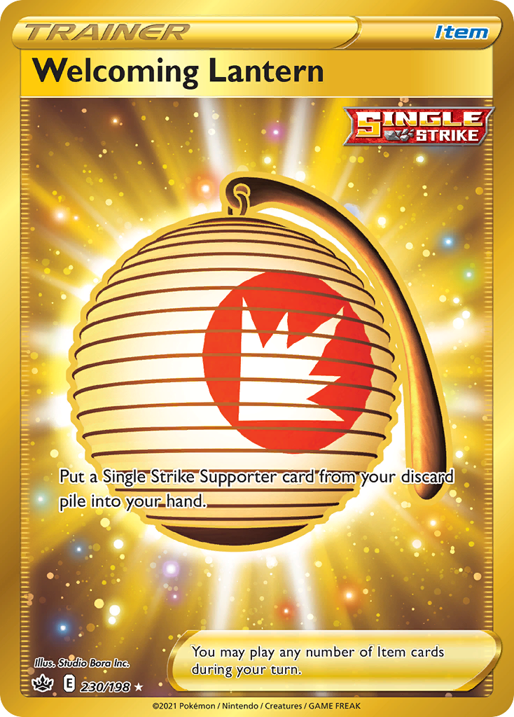 Welcoming Lantern 230 198 Chilling Reign Holofoil