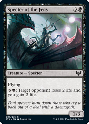 Specter of the Fens [STX - 87]