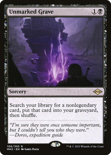 Unmarked Grave - 106 - (Modern Horizons 2)