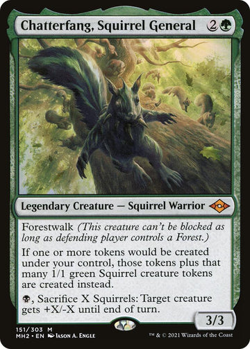Chatterfang, Squirrel General [MH2] - Near Mint