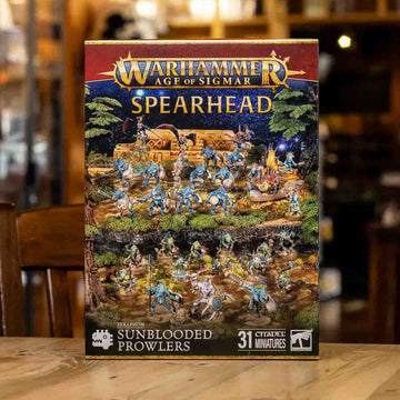 Warhammer AoS - Spearhead: Seraphon - Sunblooded Prowlers