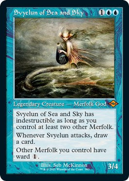 Svyelun of Sea and Sky (Retro Frame) (Foil Etched) [MH2] - Near Mint