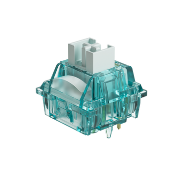 Akko Creamy Cyan 50g Clicky PCB Mount Switches 45 Pack