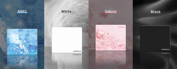 Varmilo Large 1.5mm Tempered Glass Mouse Pad