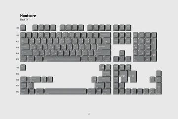 GMK Hooty Cherry Profile Double Shot ABS Keycap Set