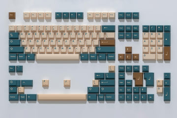 GMK Earth Tones Cherry Profile Double Shot ABS Keycap Set