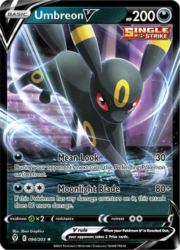 Umbreon V - 094/203 - (SWSH07: Evolving Skies)