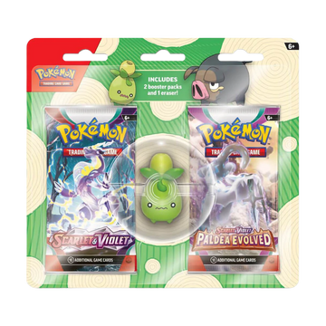 Back to School Eraser 2-Packs Blister - SMOLIV