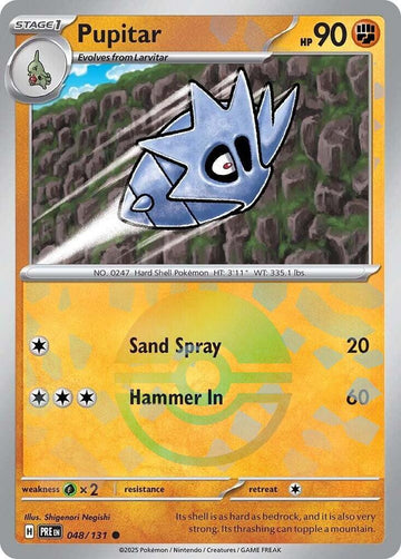 Pupitar (Poke Ball Pattern) - SV: Prismatic Evolutions