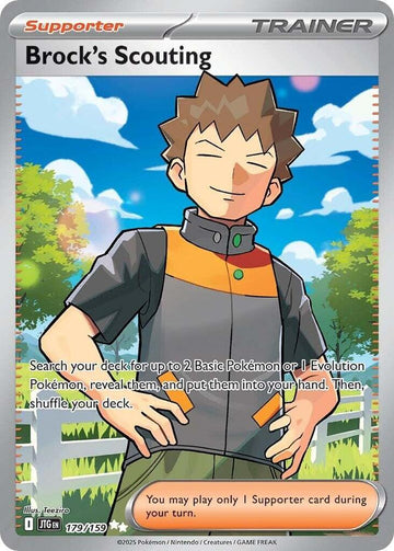 Brock's Scouting - 179/159 - SV09: Journey Together