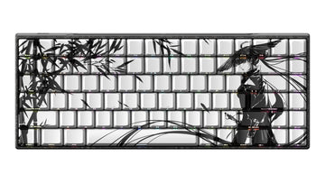 WLMOUSE Ying75 HE 8K Forged Carbon Fiber RGB Keyboard