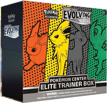Evolving Skies Pokemon Center Elite Trainer Box [Jolteon/Flareon/Umbreon/Leafeon]