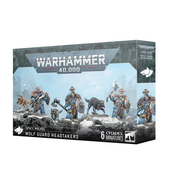 Warhammer 40000 Space Wolves Wolf Guard Headtakers