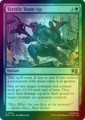Terrific Team-Up [819] [Jumpstart] [Marvel Super Heroes: Commander] [Foil]