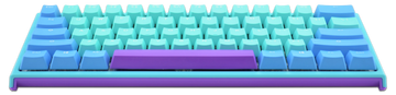 Ducky x MK Frozen Llama One 2 Mini RGB LED 60% Double Shot PBT Limited Mechanical Keyboard