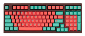 Leopold Vapor 103 Cherry Profile Double Shot PBT Keycap Set