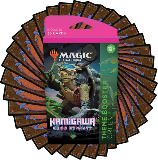 Magic : The Gathering - Kamigawa : Neon Dynasty Theme Booster Green