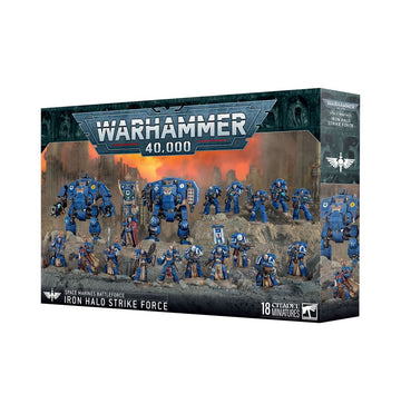 Warhammer 40000 Space Marines Battleforce : Iron Halo Strike Force