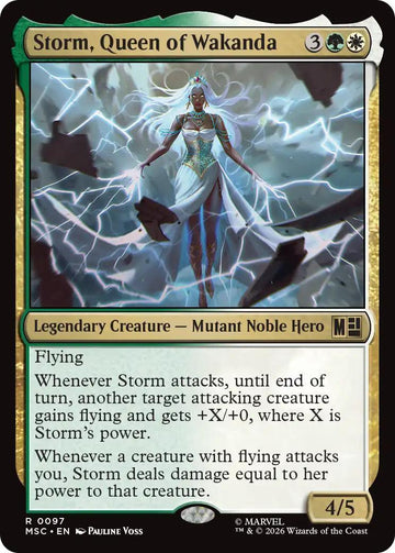 Storm, Queen of Wakanda [97] [Marvel Super Heroes: Commander] [Non-Foil]