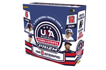 2026 Panini Prizm USA Stars & Stripes Baseball - Mega Box