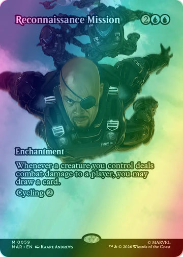Reconnaissance Mission [59] [Borderless] [Source Material] [Marvel Universe] [Foil]