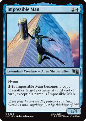 Impossible Man [625] [Jumpstart] [Marvel Super Heroes: Commander] [Non-Foil]