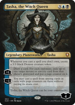 Tasha, the Witch Queen (Borderless) [CLB] - Near Mint