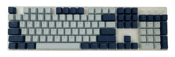 Tai-Hao Cool Grey / Navy Backlit 132 Key OEM Profile Double Shot PBT Keycap Set