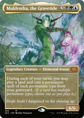 Muldrotha, the Gravetide (Borderless) [2X2] - Near Mint