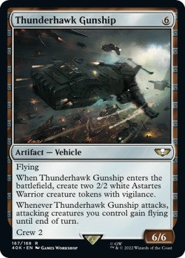 Thunderhawk Gunship [40K] - Near Mint