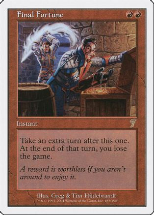 Final Fortune (7ED-182) - 7th Edition