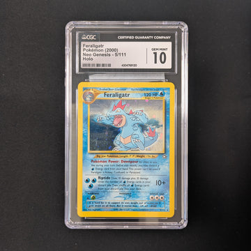 Feraligatr (NG 5) - Neo Genesis - English - CGC 10