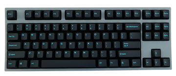 Leopold FC750R Charcoal Blue TKL Double Shot PBT Mechanical Keyboard