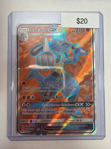 Pokemon Lucario GX 122/131
