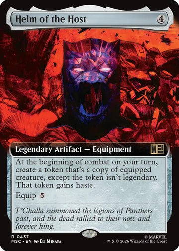 Helm of the Host [437] [Extended Art] [Marvel Super Heroes: Commander] [Non-Foil]