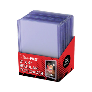 Ultra Pro 3x4 Regular Toploader (25 count)