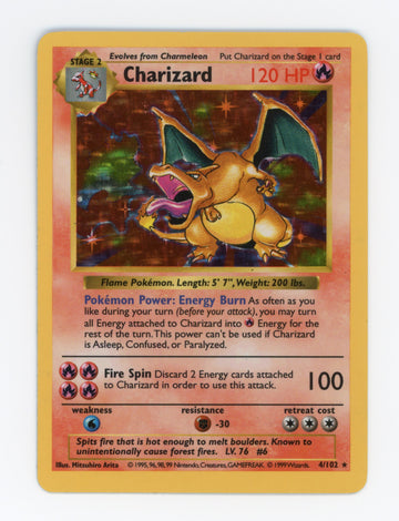 Charizard — Rare|Shadowless|Holo — ID 17556