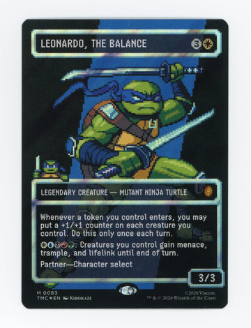 Leonardo, the Balance — Borderless|Pixel|Surge Foil — ID 17596