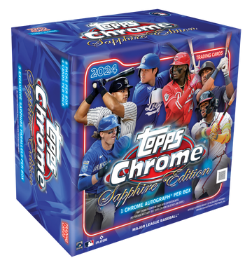 2024 Topps Chrome Baseball Sapphire Edition Box