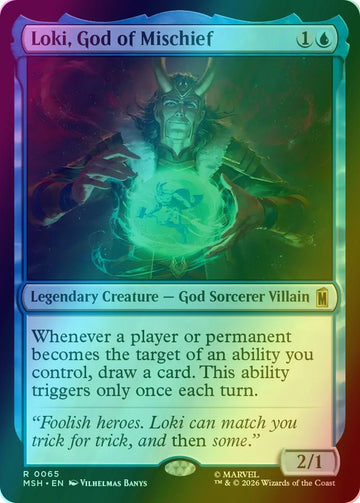 Loki, God of Mischief [65] [Marvel Super Heroes] [Foil]