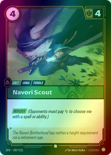 Navori Scout - 037/221 [Spiritforged] [Foil]