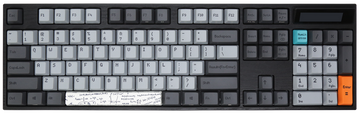 Varmilo VA104C Calculator White LED Dye Sub PBT Mechanical Keyboard