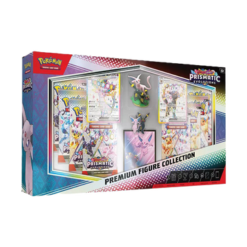 Pokemon Scarlet & Violet Prismatic Evolutions Premium Figure Collection Box