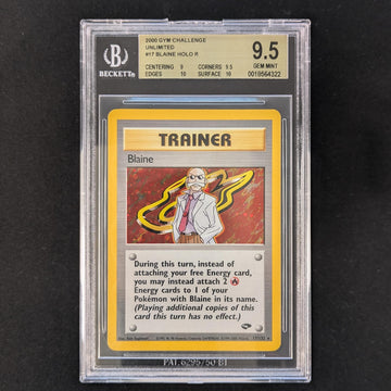 Blaine (GC 17) - Gym Challenge - English - BGS 9.5