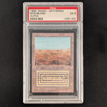 Scrubland - Alpha - English - PSA 5