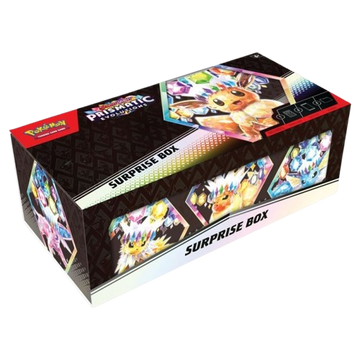 Pokemon Scarlet & Violet Prismatic Evolutions Surprise Box